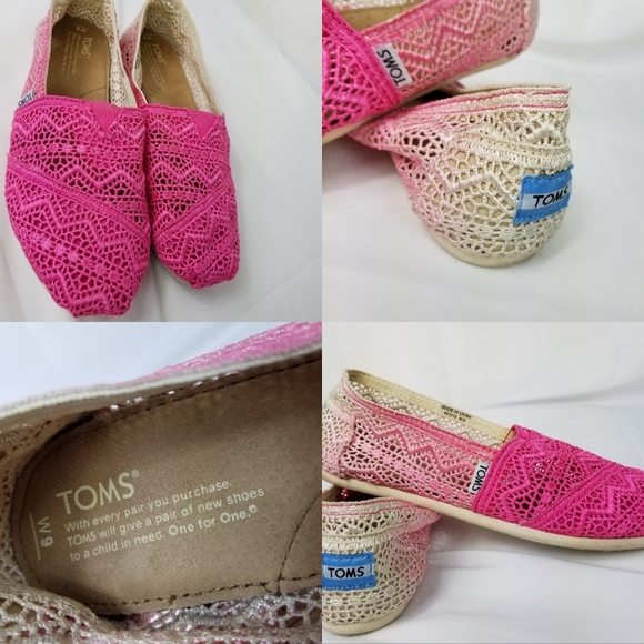 crochet slip on shoes